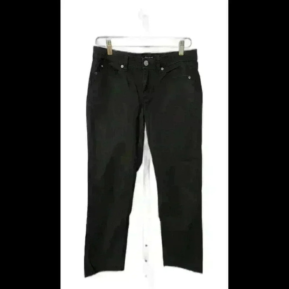 Calvin Klein jeans skinny crop size 6 black - Picture 1 of 4